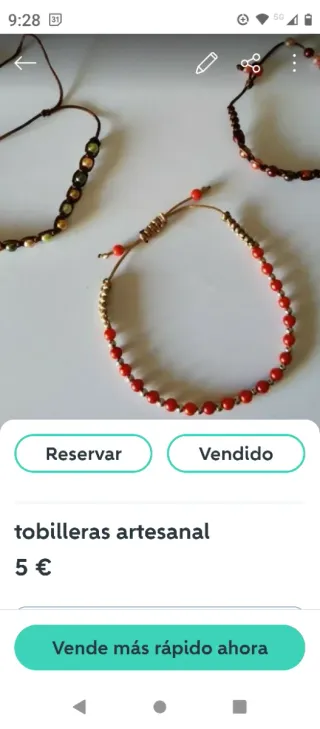 Pulsera macramé hechas a mano