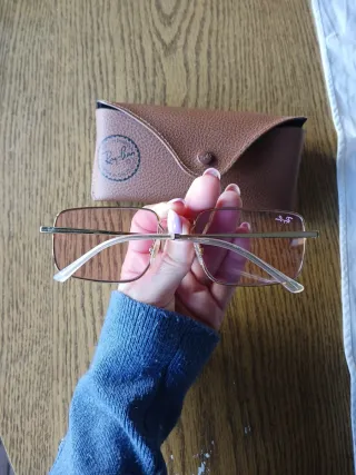 Occhiali da sole Ray-Ban marrone/oro