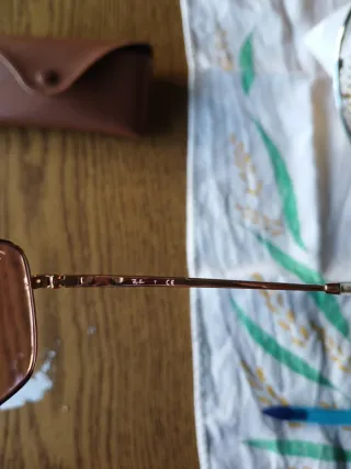 Occhiali da sole Ray-Ban marrone/oro