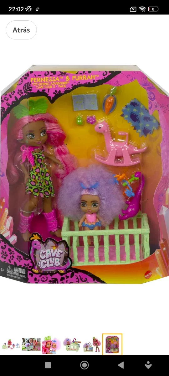 Cave Club Fernessa y Furrah Muñecas