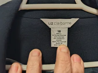 Americana azul marino