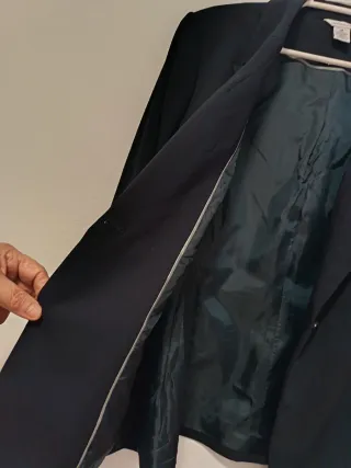 Americana azul marino