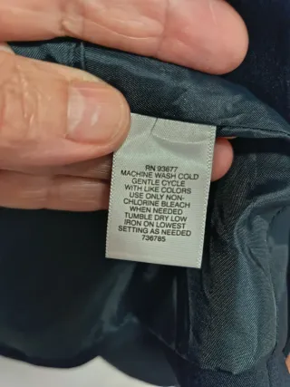 Americana azul marino