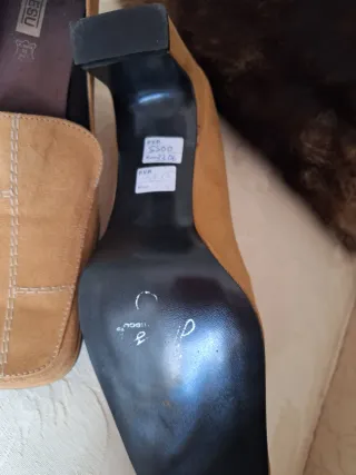 Zapatos de ante Jhesu sin estrenar