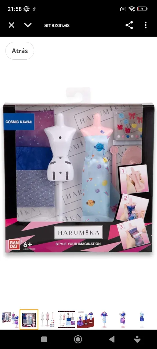 Maniquí para muñecas y accesorios