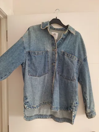 Cazadora tejana con botones