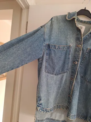 Cazadora tejana con botones