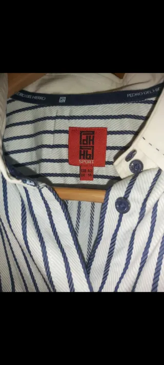 Camisa Pedro del Hierro Rayas Talla 44