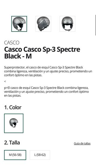 Casco Esquí Casco SP-3 Spectre