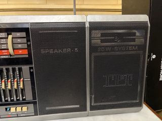 Radio Boombox Cassette ITT Super Touring 350