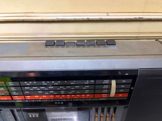 Radio Boombox Cassette ITT Super Touring 350