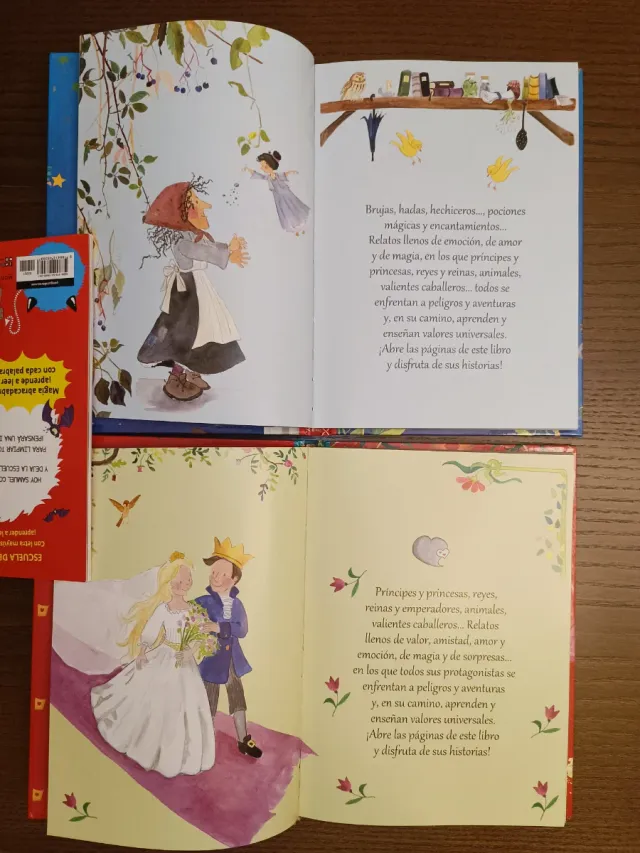 CUENTOS PRÍNCIPES Y PRINCESAS Y BRUJAS Y HADAS