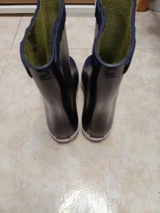 Botas de agua niño/a azul talla 31-32