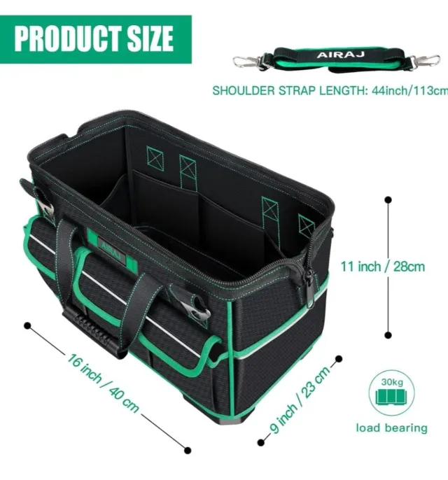 Bolsa de herramientas AIRAJ 40x23x28cm