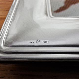 Cornice Portafoto Argento 925 anni 80 x foto 9x13