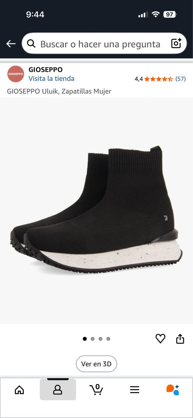 Gioseppo Botas, zapatillas UluiK Mujer Negras