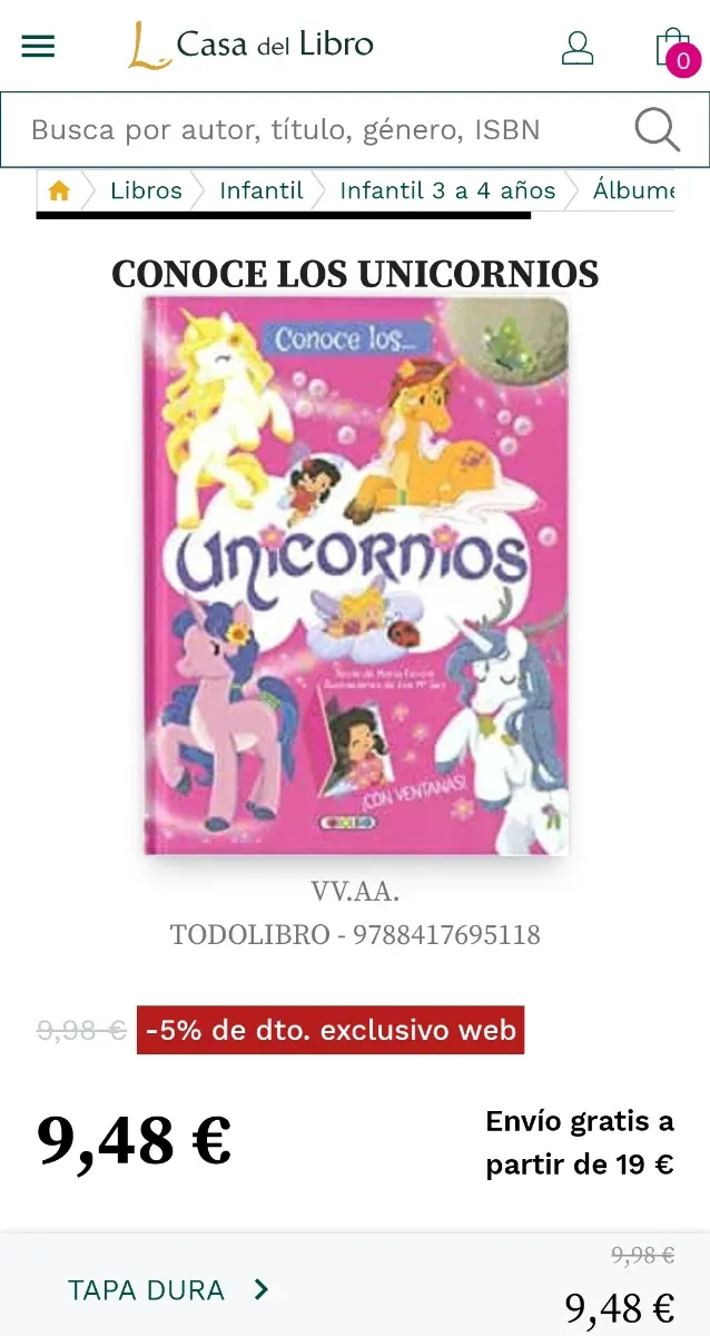 LIBRO UNICORNIOS