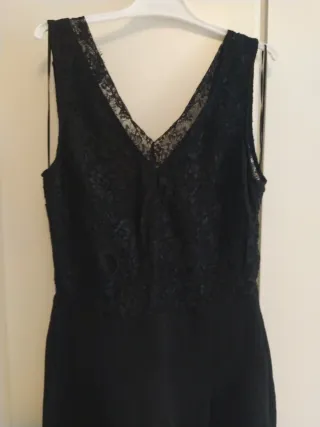 Mono pantalón encaje espalda al aire