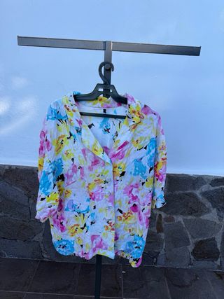 Camisa Vintage Auténtica Multicolor