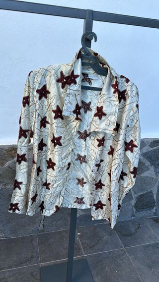 Camisa Vintage Auténtica Multicolor