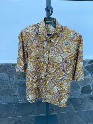 Camisa Vintage Auténtica Multicolor