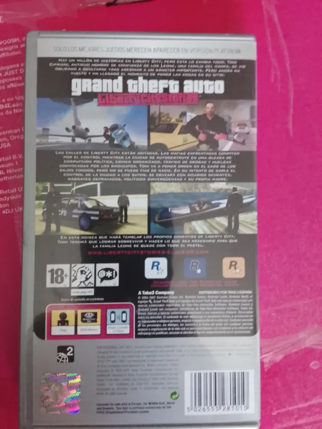 Jogo PSP Grand Theft Auto: Liberty City Stories