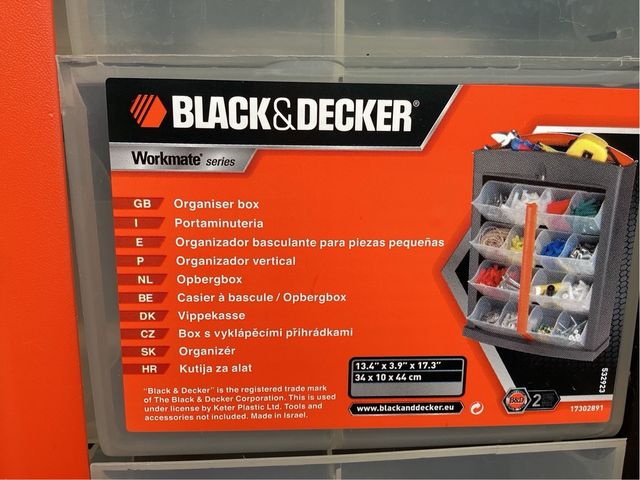 Organizador piezas pequeñas Black Decker