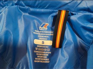 K-Way Giacca Blu Taglia S