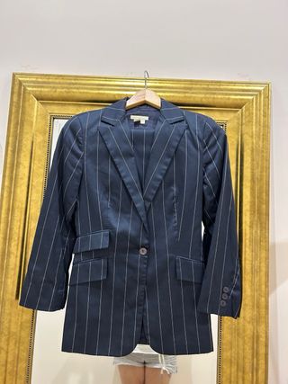 Traje Zara Raya Azul Marino