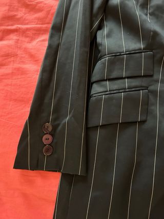 Traje Zara Raya Azul Marino