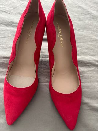 Zapatos de salón Martinelli ante rojo