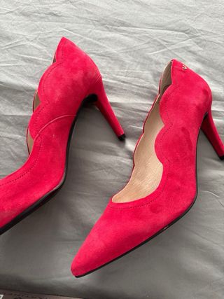 Zapatos de salón Martinelli ante rojo