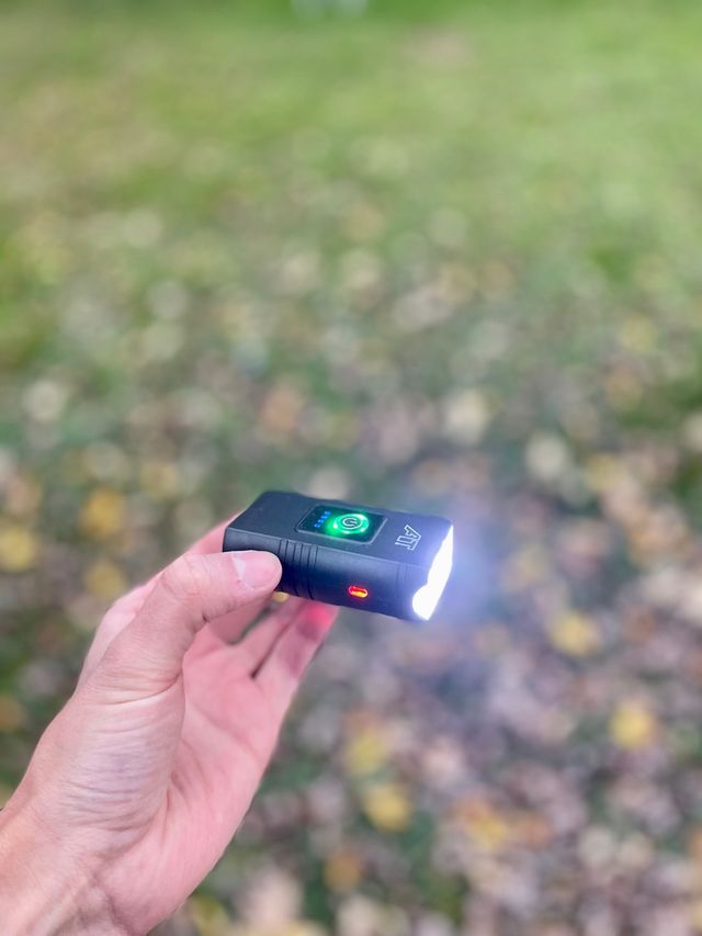 Faro luce anteriore bici da corsa MTB gravel USB-C