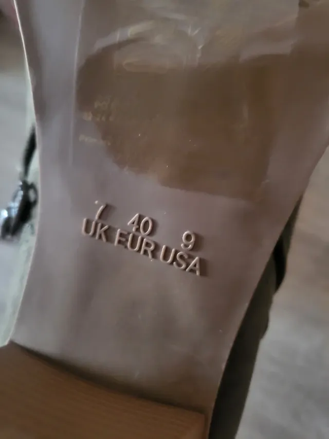 Botas verdes de Primark