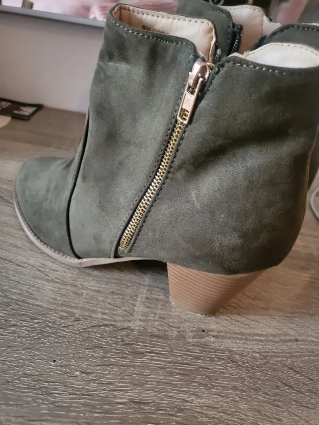 Botas verdes de Primark