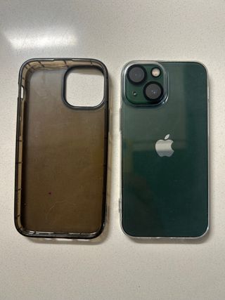 Custodia iPhone 13 mini verde