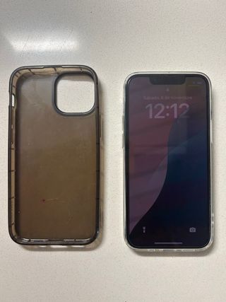 Custodia iPhone 13 mini verde