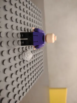 Minifigure Lego Uomo Viola
