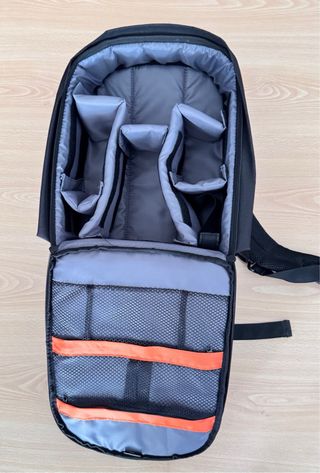 Mochila Cullmann Negra  para cámaras.