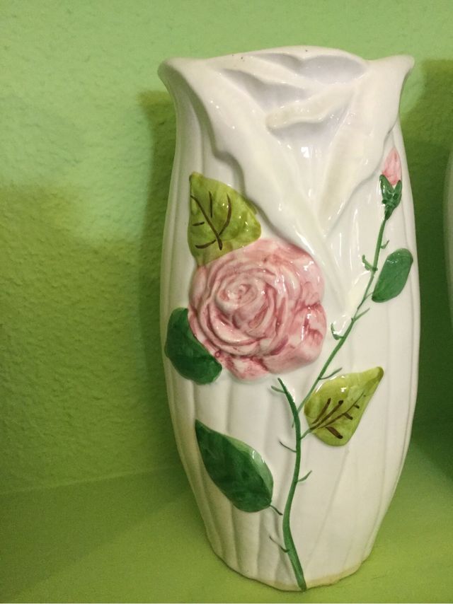 Floreros Negros y Multicolor (2)