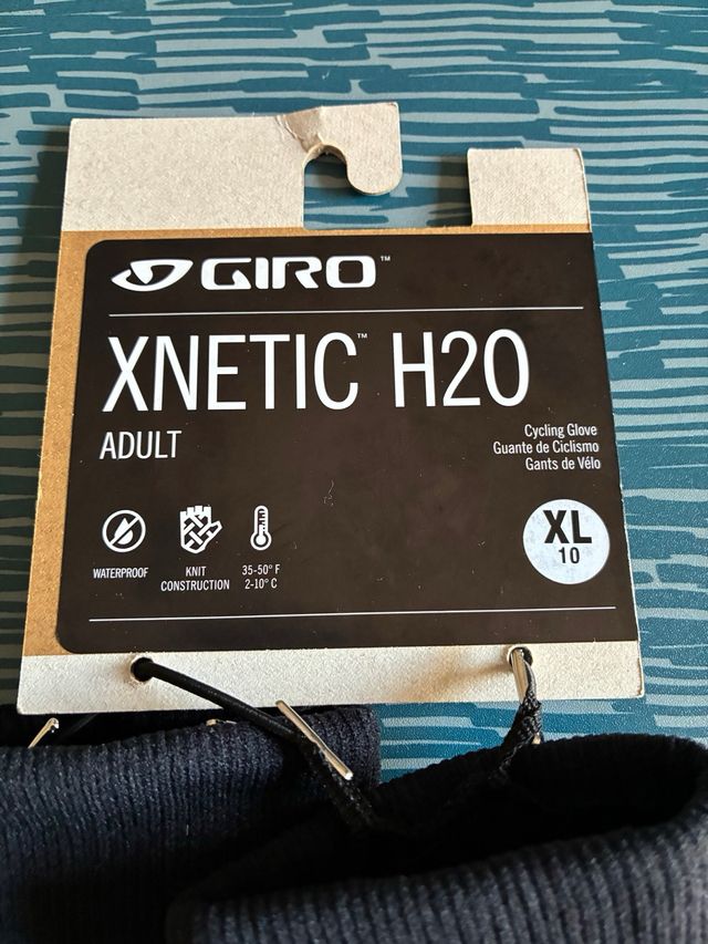 Guantes Ciclismo Giro Xnetic H20 Talla XL