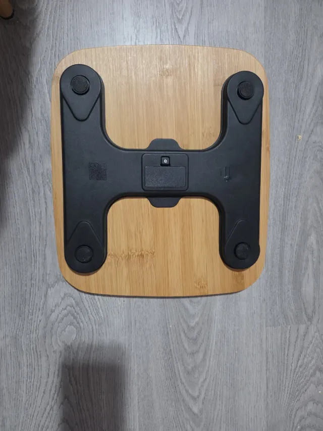 Báscula de cocina bambú