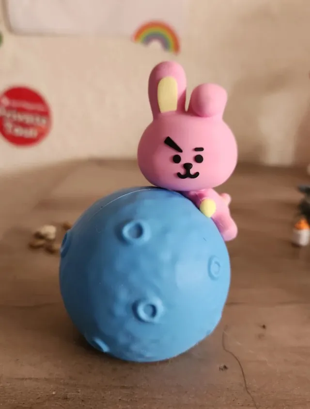 BT21 COOKY Luce Notturna MINISO Collezione Planeta
