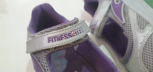 Sneakers Fitness Taglia 36 Viola/Argento