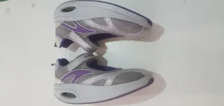 Zapatillas Fitness Talla 36 Morado/Plata