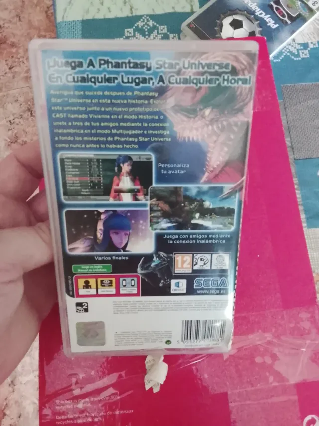 Phantasy Star Portable para PSP