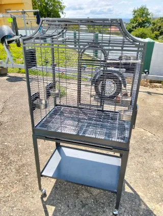 Jaula grande para pájaros o mascotas