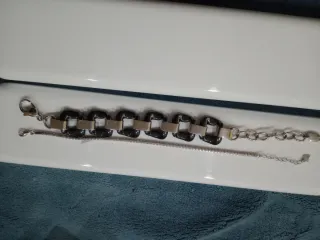 Pulsera Lotus Style eslabones cuadrados