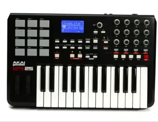 Akai MPK 25 MIDI - USB Controlador