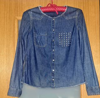 Camisa vaquera Zara Talla XS